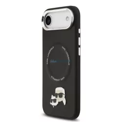   Apple iPhone 17 Air KARL LAGERFELD KLHMP17MPSMLRKCK Magsafe Hátlap - Fekete