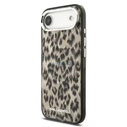   Apple iPhone 17 Air KARL LAGERFELD KLHMP17MHDLEOICW Magsafe IML Hátlap - Barna