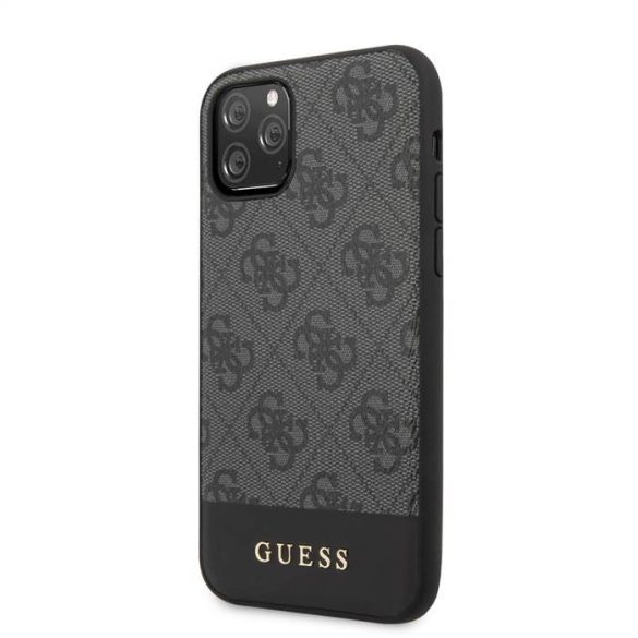 Apple iPhone 11 Pro GUESS GUHCN58G4GLGR Hátlap - Szürke