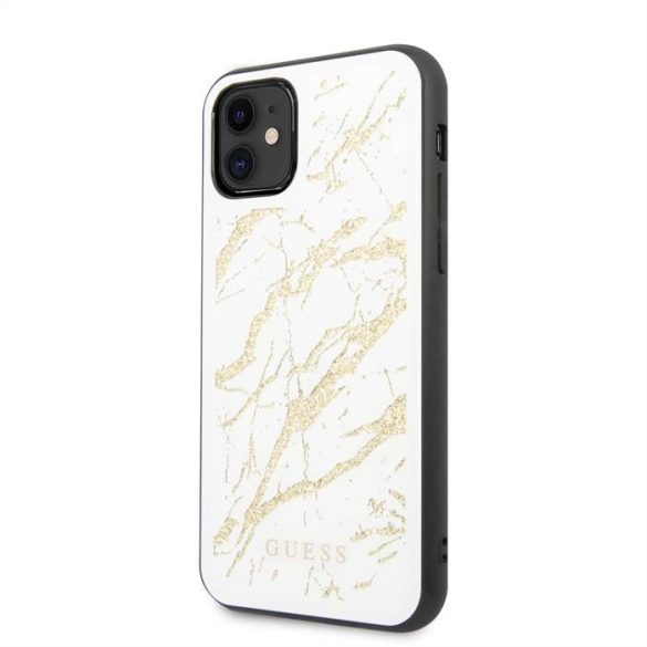 Apple iPhone 11 GUESS GUHCN65MGGWH Hátlap - Fehér