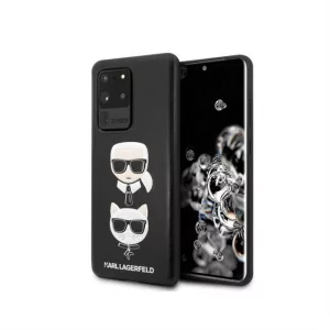 Samsung S20 Ultra KARL LAGERFELD KLHCS69KICKC Hátlap - Fekete