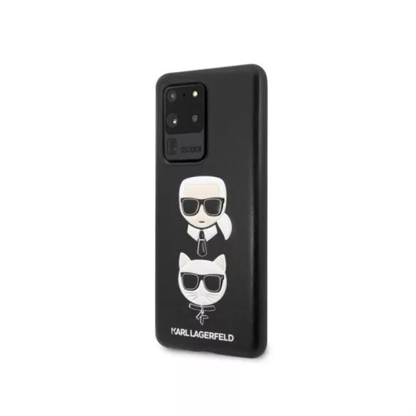 Samsung S20 Ultra KARL LAGERFELD KLHCS69KICKC Hátlap - Fekete