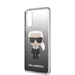   Samsung S20 Plus KARL LAGERFELD KLHCS67TRDFKBK TPU Hátlap - Fekete