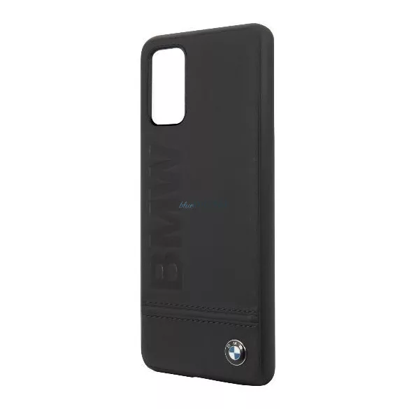 Samsung S20 Plus BMW BMHCS67LLSB Liquid Silicon Hátlap - Fekete