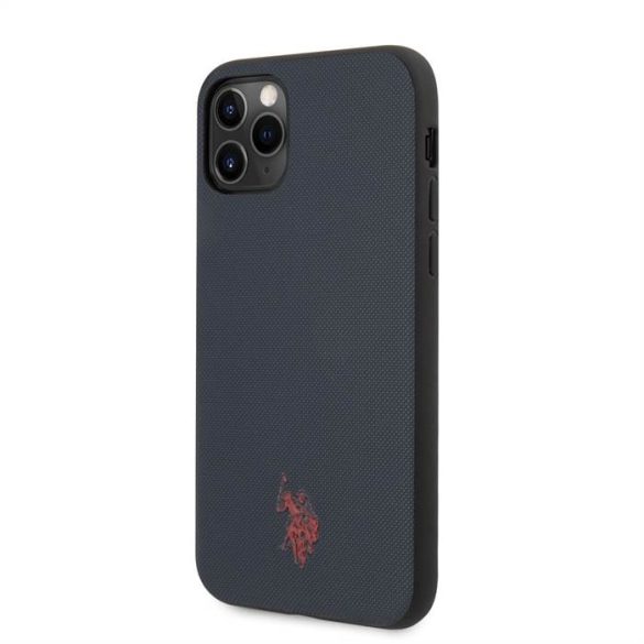 Apple iPhone 11 Pro Max U.S.Polo USHC65PUNV Bőr Hátlap - Kék