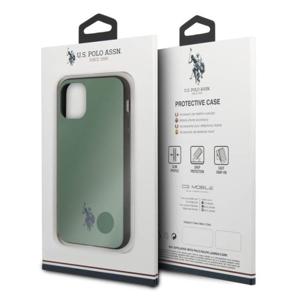 Apple iPhone 11 Pro U.S.Polo USHCN58PUGN Hátlap - Zöld