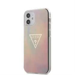   Apple iPhone 12 Mini GUESS GUHCP12SPCUMCGG01 Hátlap - Púder Rózsaszín