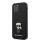 Apple iPhone 12 Pro Max KARL LAGERFELD KLHCP12LIKMSBK Hátlap - Fekete Apple iPhone 12 Pro Max KARL LAGERFELD KLHCP12LIKMSBK Hátlap - Fekete