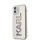 Apple iPhone 12 Mini KARL LAGERFELD KLHCP12SKLMLGR Liquid Glitter TPU Hátlap - Ezüst Apple iPhone 12 Mini KARL LAGERFELD KLHCP12SKLMLGR Liquid Glitter TPU Hátlap - Ezüst