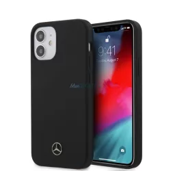 Apple iPhone 12 Mini Mercedes hátlap - Fekete