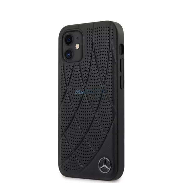 Apple iPhone 12 Mini Mercedes hátlap - Fekete