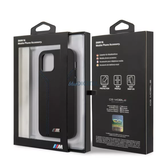 Apple iPhone 12 Mini BMW hátlap - Fekete