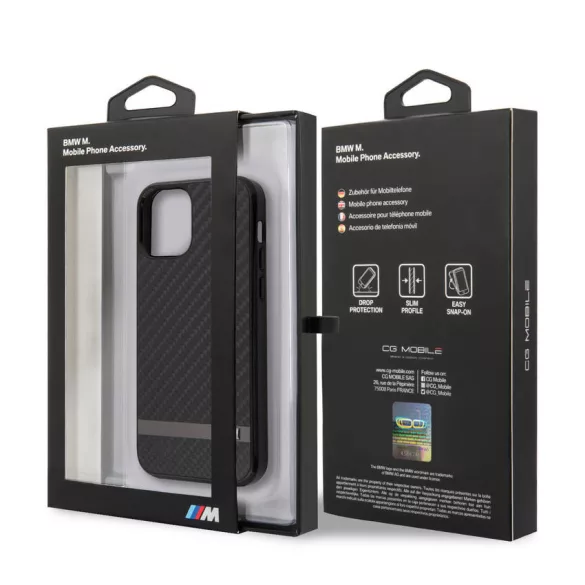 Apple iPhone 12 Mini BMW hátlap - Fekete