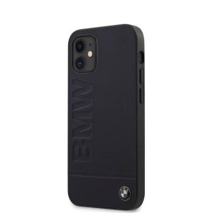 Apple iPhone 12 Mini BMW BMHCP12SSLLNA Hátlap - Fekete