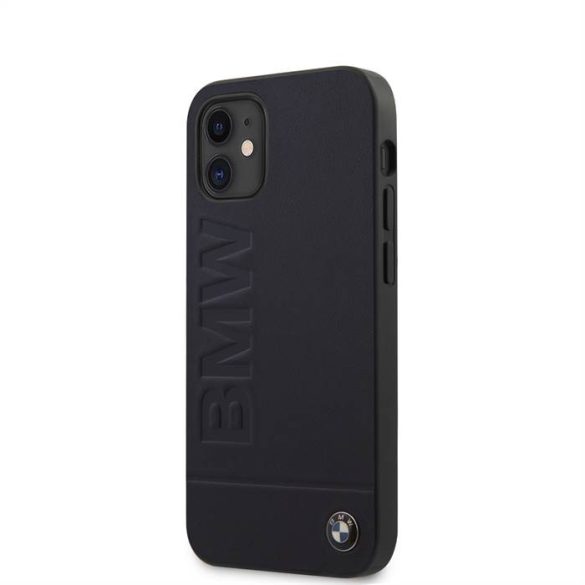 Apple iPhone 12 Mini BMW BMHCP12SSLLNA Hátlap - Fekete