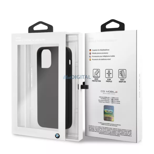Apple iPhone 12 Mini BMW hátlap - Fekete
