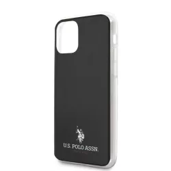   Apple iPhone 12 Mini U.S.Polo USHCP12STUHRBK Hátlap - Fekete
