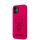 Apple iPhone 12 Mini KARL LAGERFELD  KLHCP12SSILFLPI Liquid Silicon Hátlap - Magenta