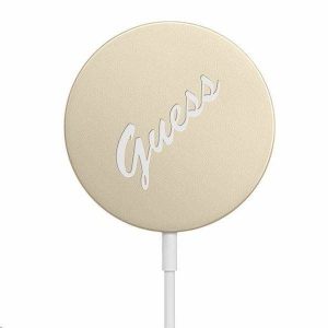 GUESS GUCBMSVSLG 15W Wireless Mágneses Töltő - Arany