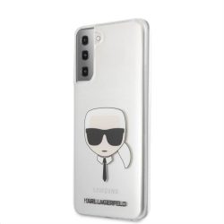   Samsung S21 Plus KARL LAGERFELD KLHCS21MKTR TPU Hátlap - Átlátszó