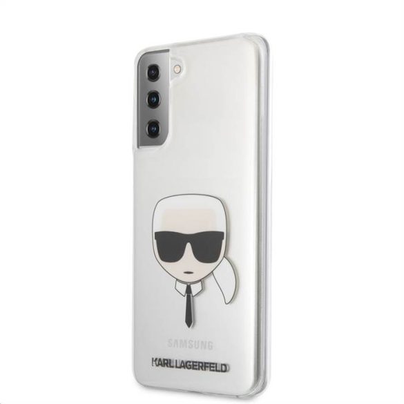 Samsung S21 Plus KARL LAGERFELD KLHCS21MKTR TPU Hátlap - Átlátszó