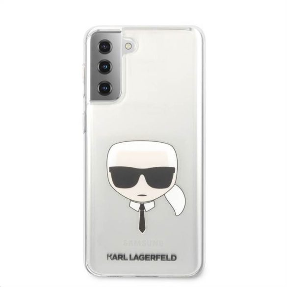 Samsung S21 Plus KARL LAGERFELD KLHCS21MKTR TPU Hátlap - Átlátszó