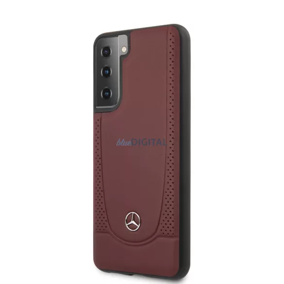 Samsung S21 Mercedes BMHCS21SARMRE Liquid Silicon Hátlap - Bordó