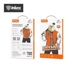   Apple iPhone XS Max/11 Pro Max Inkax GL-03A Static and Dust 2.5D Full Üvegfólia - Fekete