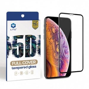 Motorola Moto G6 Lito 5D Curved Üvegfólia - Fekete