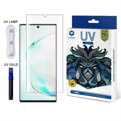   Huawei P20 Lite Lito UV Liquid Glue 3D Üvegfólia  - Átlátszó