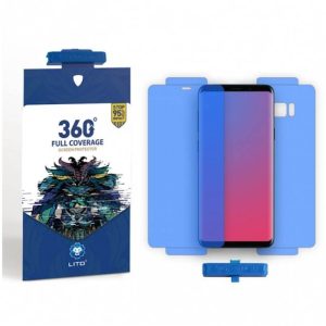 Samsung A8 2018 Lito 360 Full Coverage Elő és Hátlapi Ütésálló Nano TPU Fólia