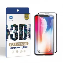   Apple iPhone XS Max/11 Pro Max Lito 3D HD Full Cover Üvegfólia  - Fekete