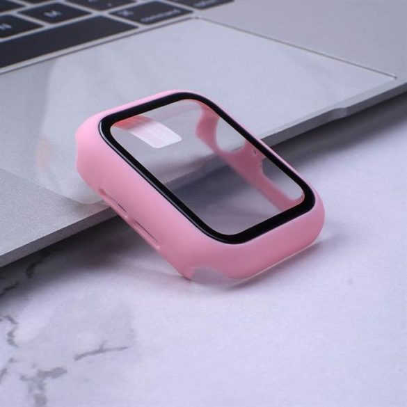 Apple iWatch 1/2/3 38mm Lito S+ Üveg Előlap  - Rózsaszín