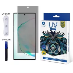   Samsung S20 Lito UV Liquid Glue Privacy 3D Üvegfólia  - Átlátszó