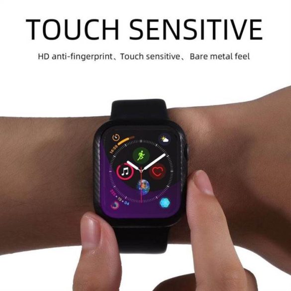 Apple iWatch 1/2/3 38mm Lito S+ Anti-Blue Üveg Előlap  - Carbon