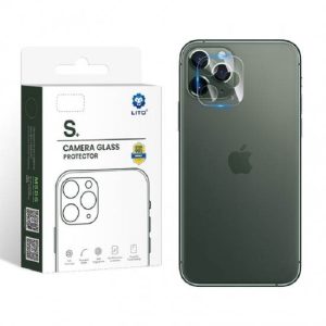 Apple iPhone 12 Mini Lito S+ 3D Kamera Védő Üvegfólia  - Átlátszó