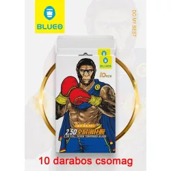   Samsung A8S Blueo Lite 2.5D 10 Darabos Full Üvegfólia - Fekete