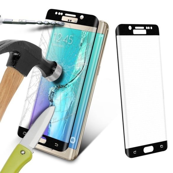 Samsung S22/S23 Lito 3D Curved Üvegfólia  - Fekete