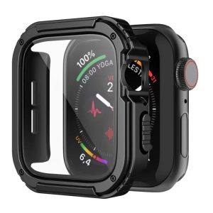 Apple iWatch 4/5/6/SE 40mm Lito S+ Armor Üveg Előlap - Fekete