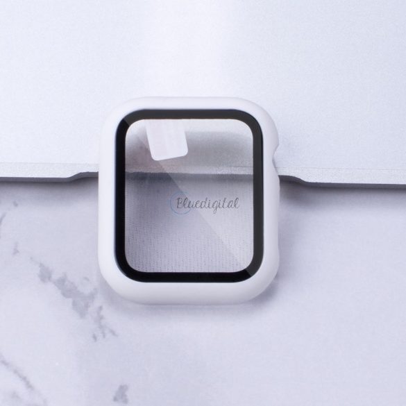 Apple iWatch 7 41mm Lito S+ Matt Üveg Előlap - Fehér
