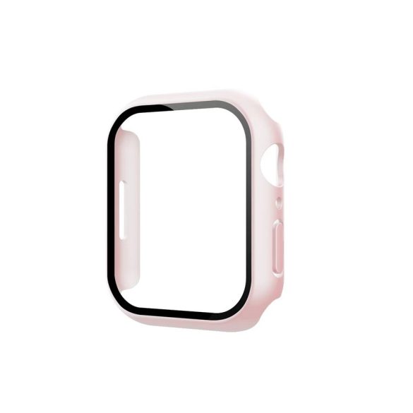 Apple iWatch 7 45mm Lito S+ Matt Üveg Előlap - Rózsaszín