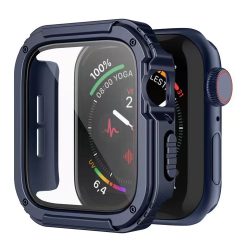   Apple iWatch 4/5/6/SE 40mm Lito S+ Armor Üveg Előlap - Sötétkék fólia