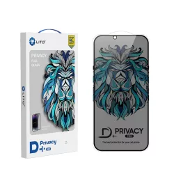   Apple iPhone 12/12 Pro Lito D+ Pro 2.5D Full Privacy Üvegfólia - Fekete