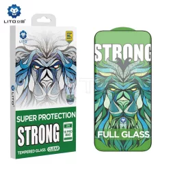   Apple iPhone 17 Air Lito D+ Max Strong Edge 2.5D Full Üvegfólia - Fekete