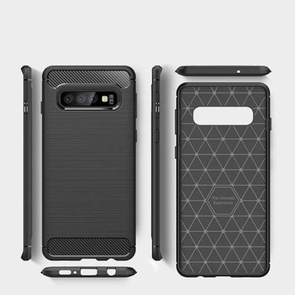 Huawei Y6 2018 Simple Black TPU - Fekete