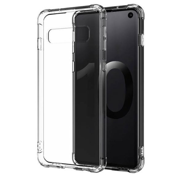 Apple iPhone 11 Pro Max Anti Shock Szilikon Hátlap - Átlátszó