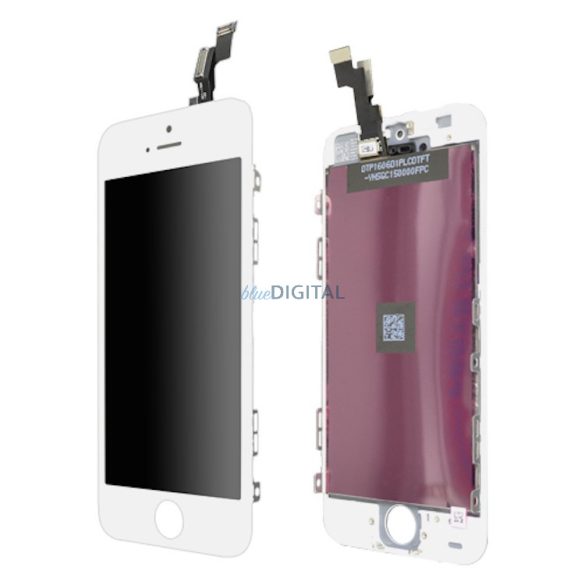 Apple iPhone 5S Lcd Kijelző + Érintő Panel - Fehér