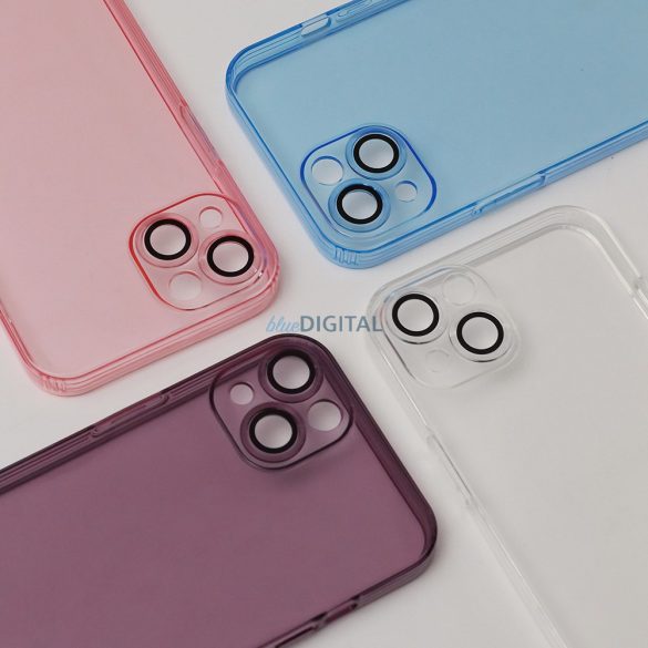Apple iPhone 7/8/SE 2020/SE 2022 Slim Color Szilikon Hátlap - Átlátszó