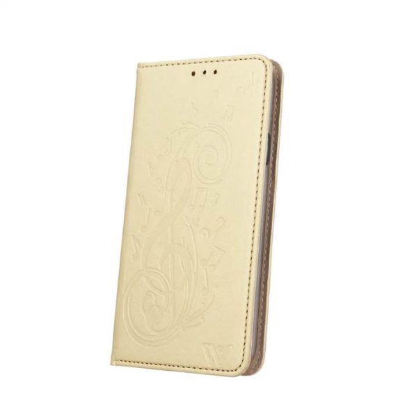 Xiaomi Redmi Note 4 Smart Stamp Melody Könyvtok - Arany