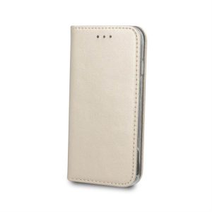Samsung J6 Plus 2018 Smart Magnetic Könyvtok - Arany